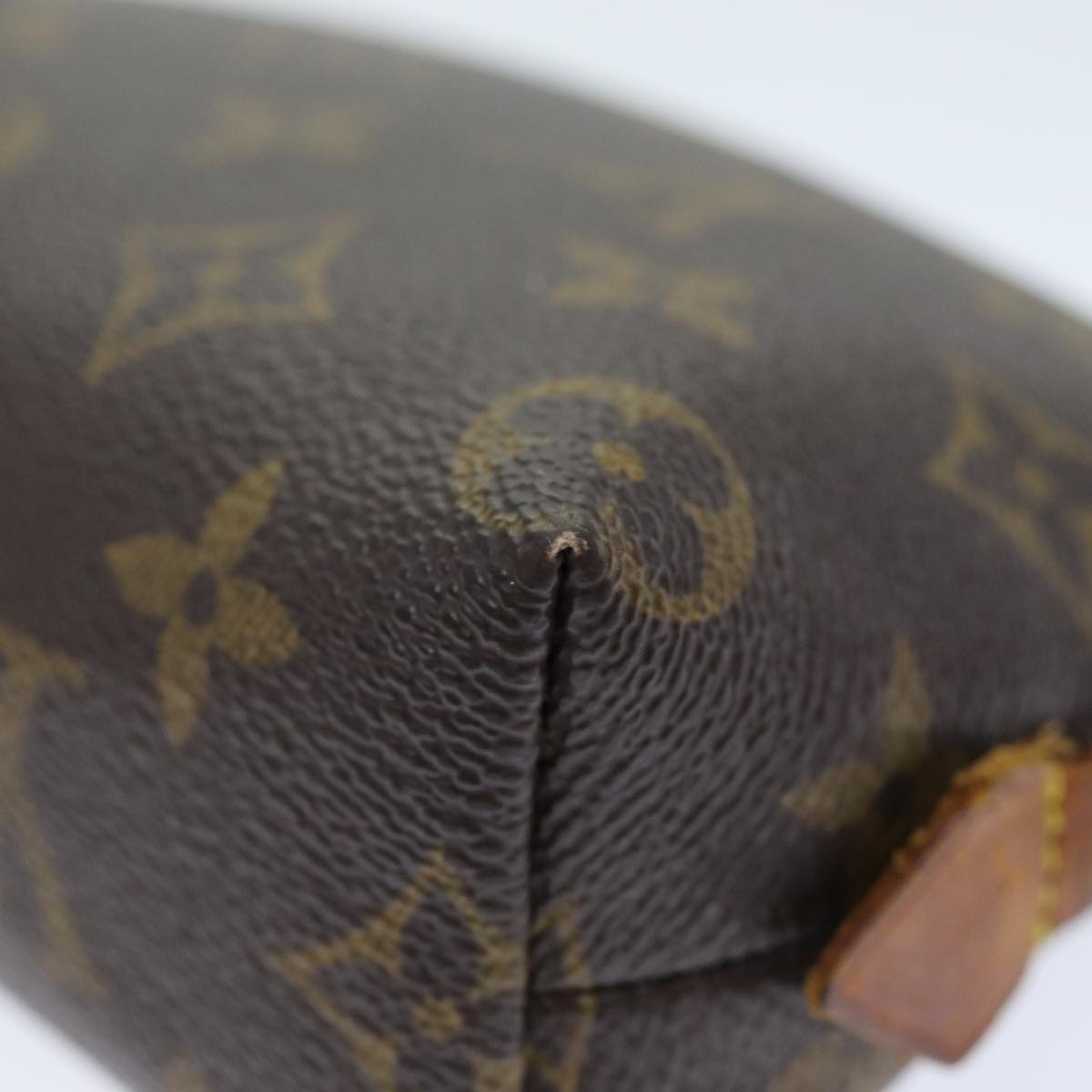 LOUIS VUITTON Monogram Pochette Cosmetic PM Cosmetic Pouch M47515 LV 75152