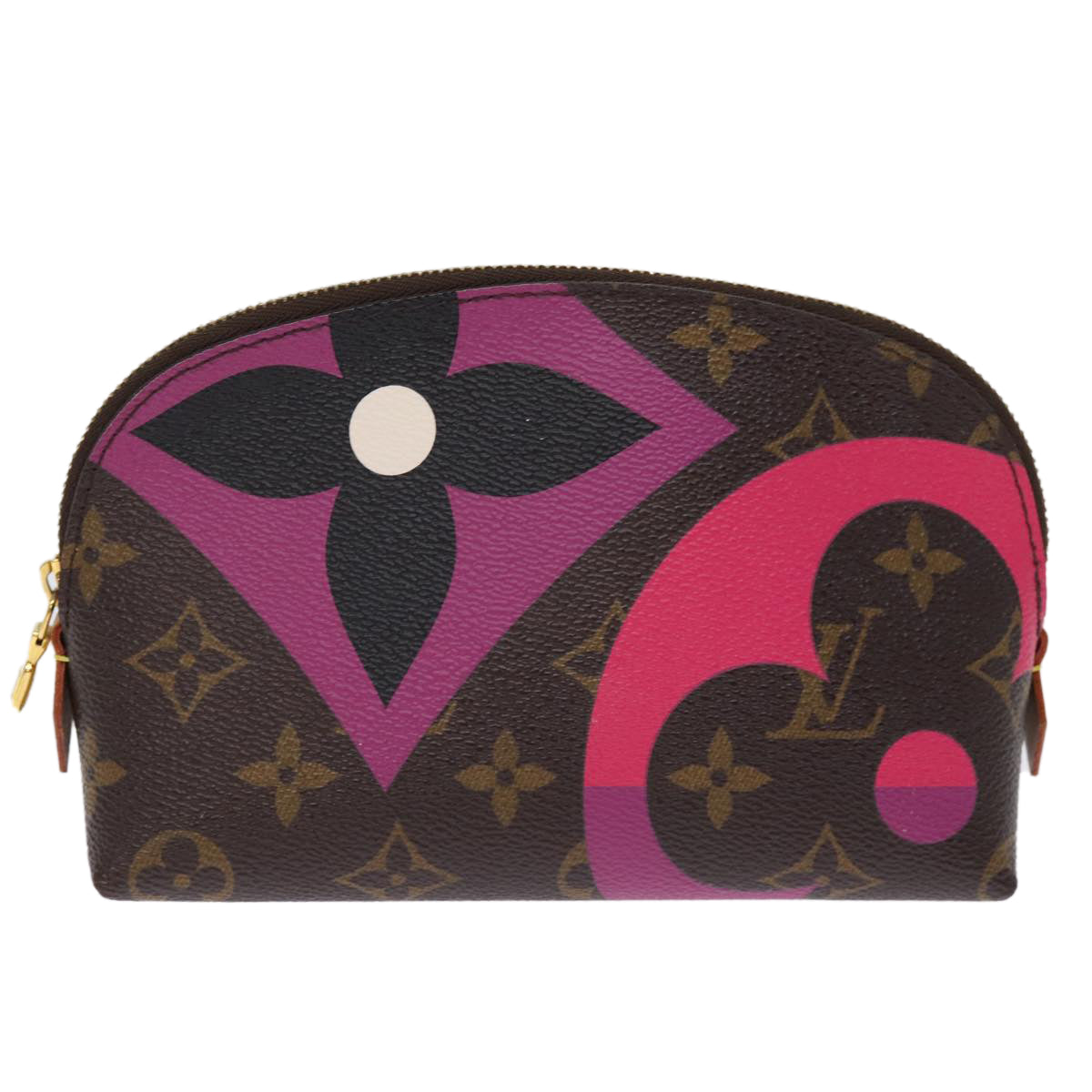 LOUIS VUITTON Monogram Game On Pochette Cosmetic PM Pouch M80283 LV 75153
