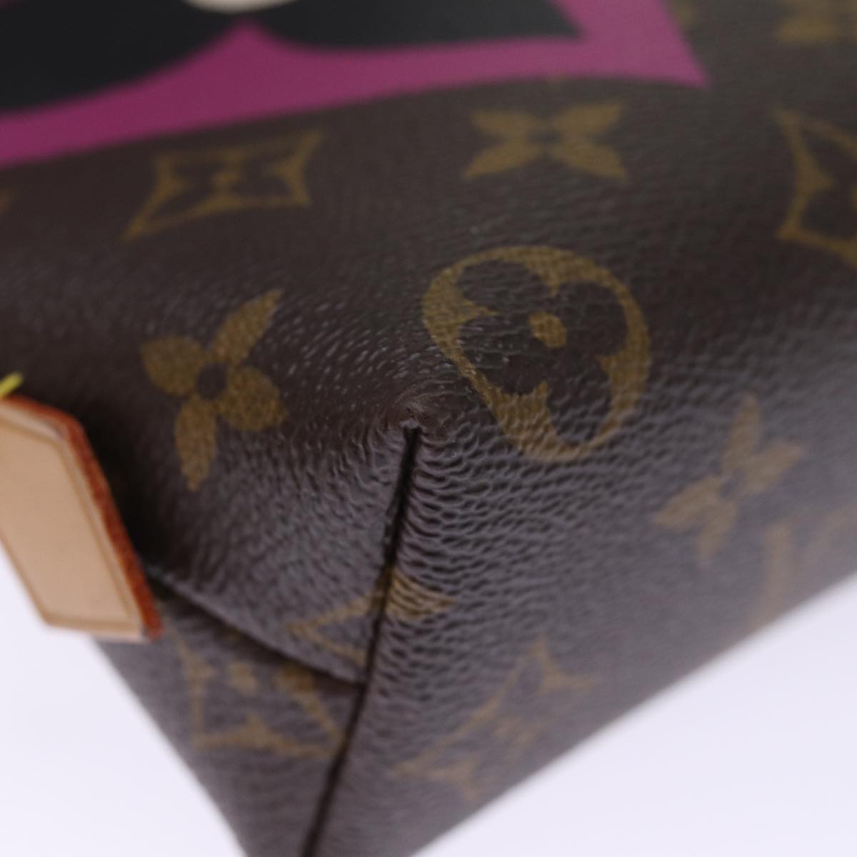 LOUIS VUITTON Monogram Game On Pochette Cosmetic PM Pouch M80283 LV 75153