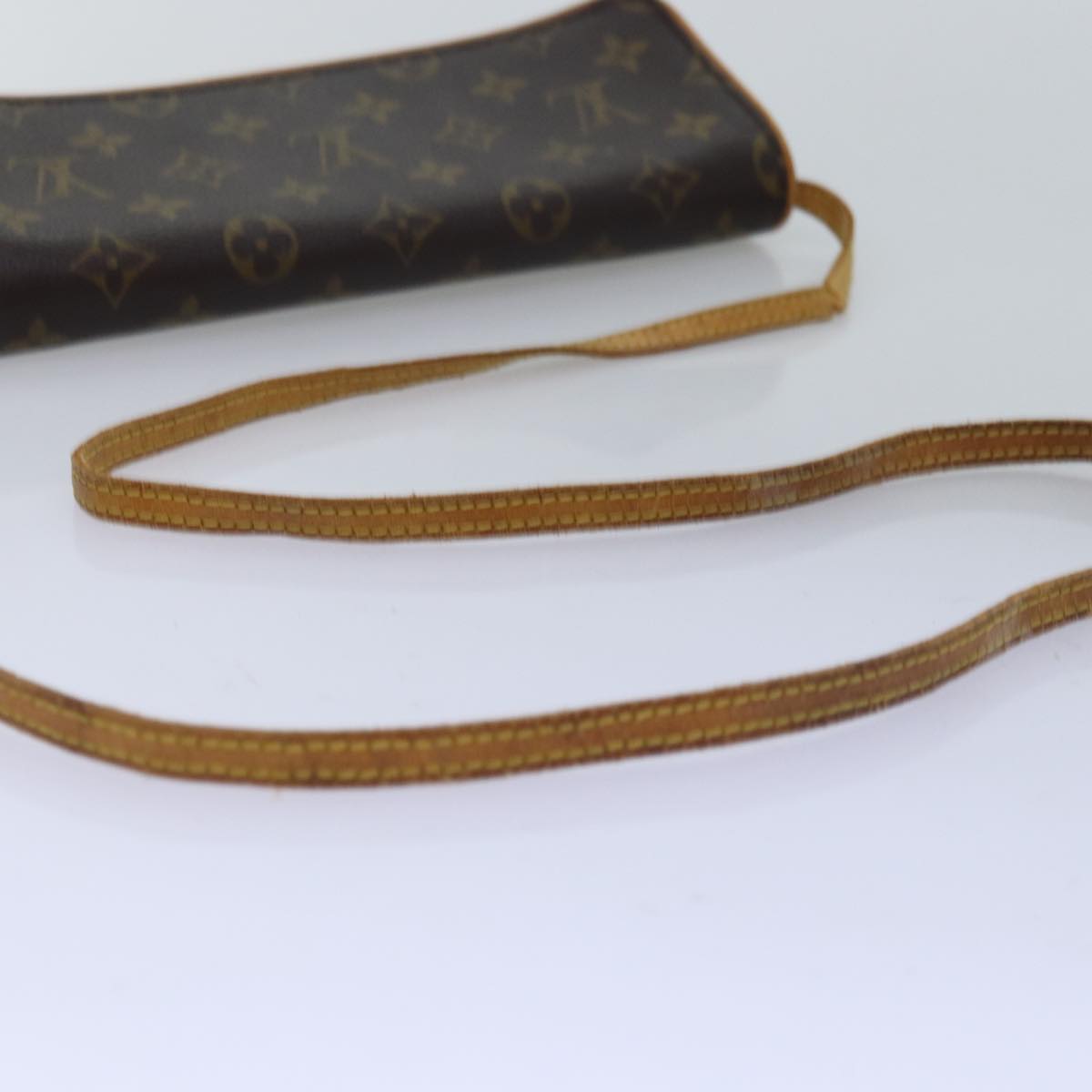 LOUIS VUITTON Monogram Pochette Twin GM Shoulder Bag M51852 LV 75154