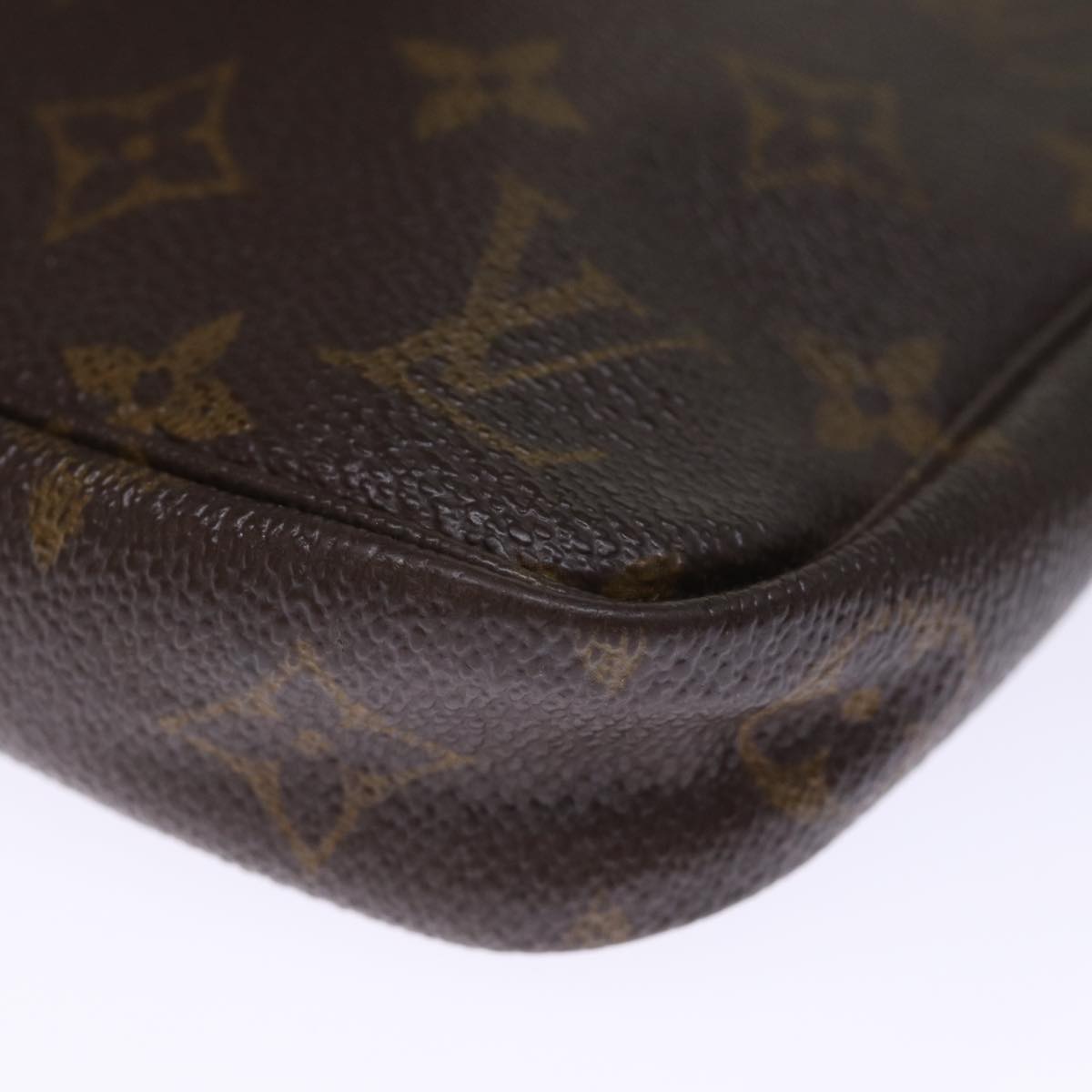 LOUIS VUITTON Monogram Pochette Accessoires Pouch M51980 LV 75156