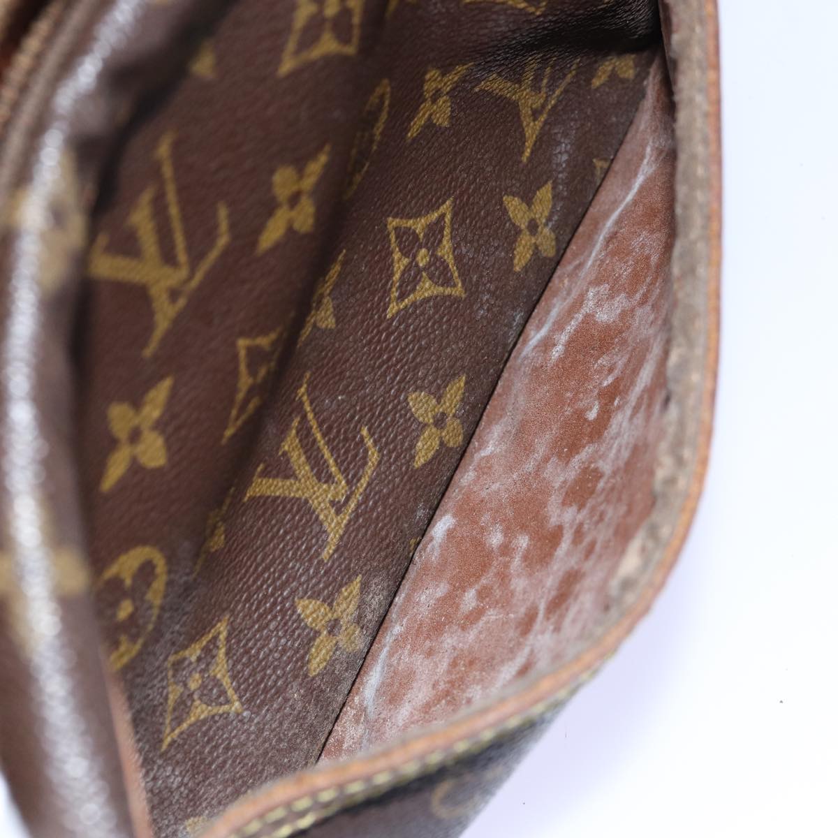 LOUIS VUITTON Monogram Compiegne 23 Clutch Bag M51847 LV 75158