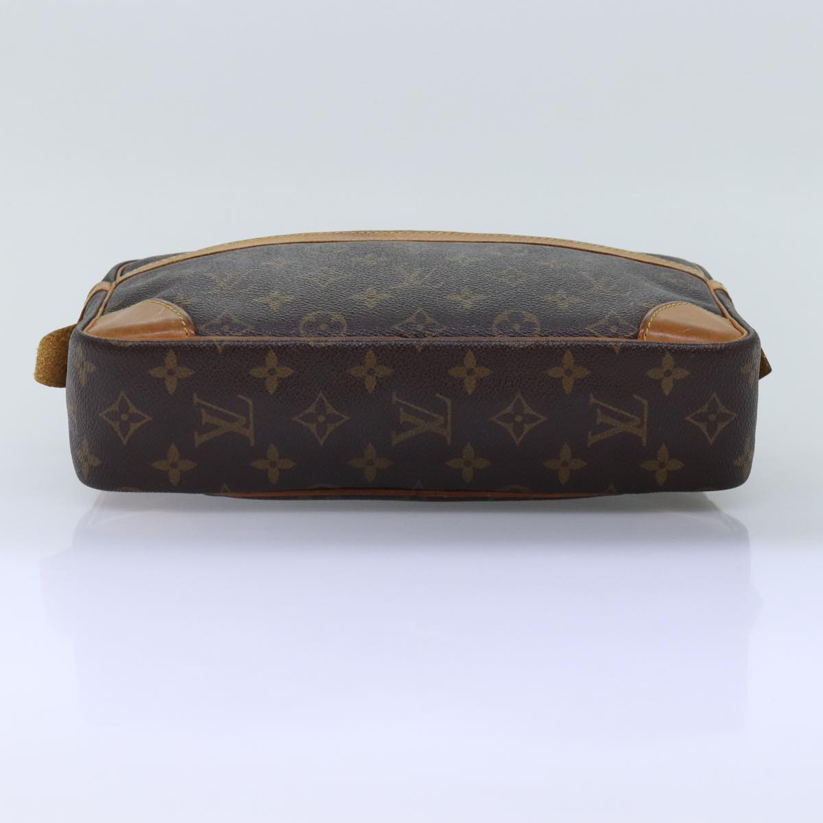 LOUIS VUITTON Monogram Compiegne 28 Clutch Bag M51845 LV 75160