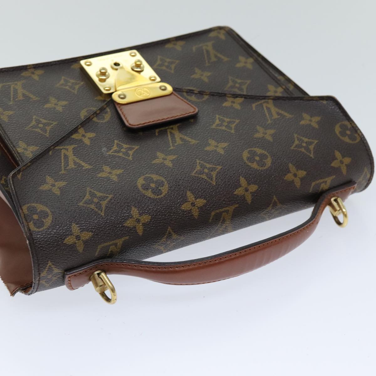LOUIS VUITTON Monogram Monceau 26 Shoulder Bag M51187 LV 75161