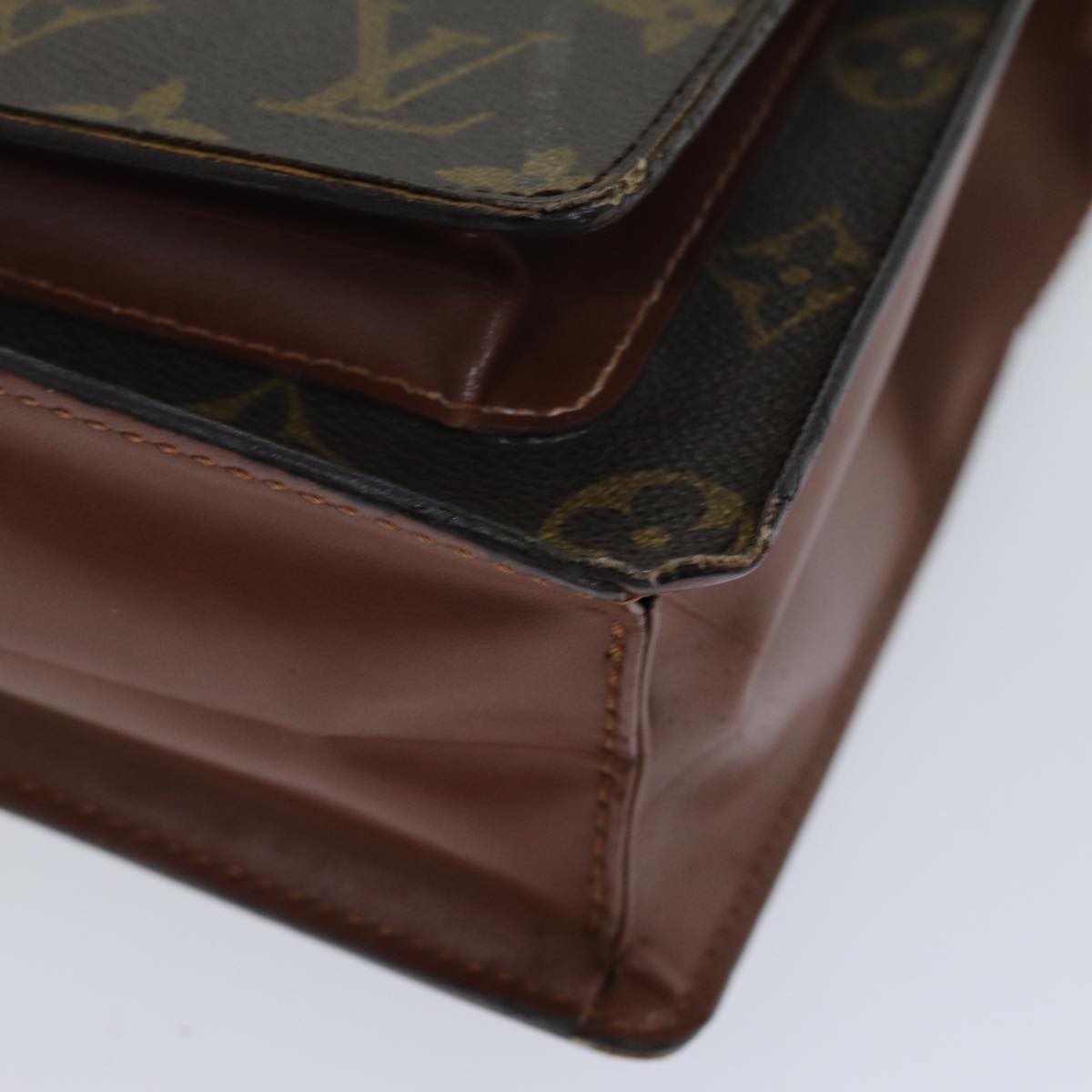 LOUIS VUITTON Monogram Monceau 26 Shoulder Bag M51187 LV 75161