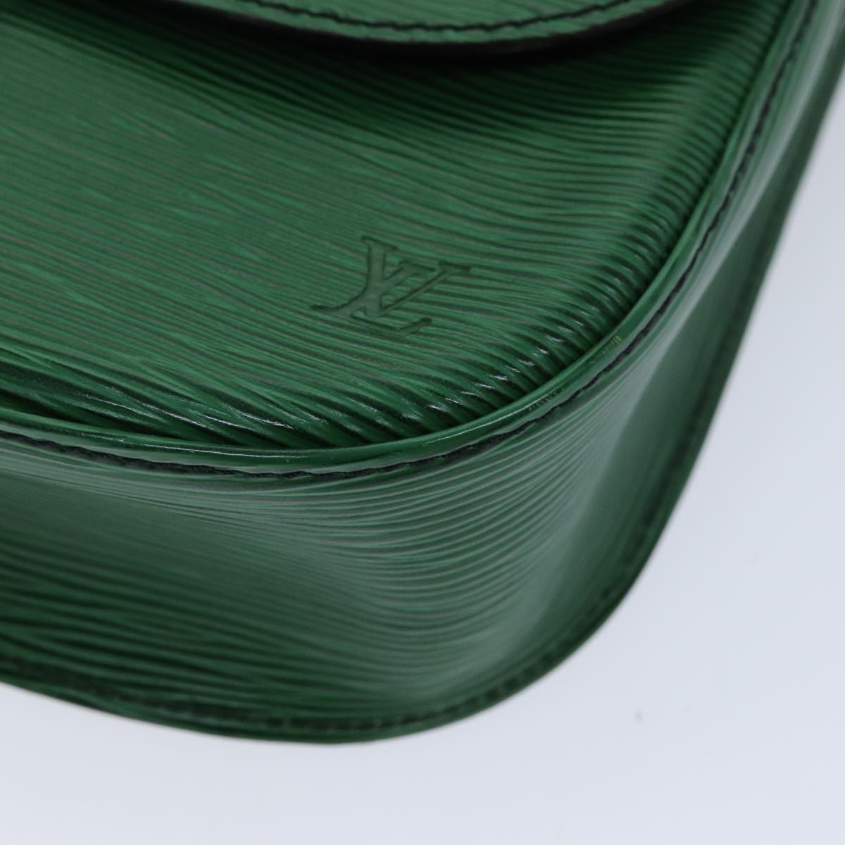 LOUIS VUITTON Epi Saint Cloud GM Shoulder Bag Green M52194 LV 75168