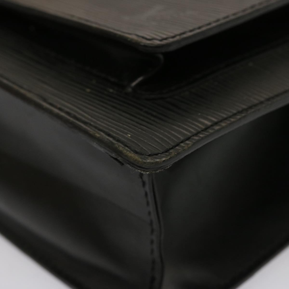 LOUIS VUITTON Epi Monceau 28 Hand Bag Black M52122 LV 75170