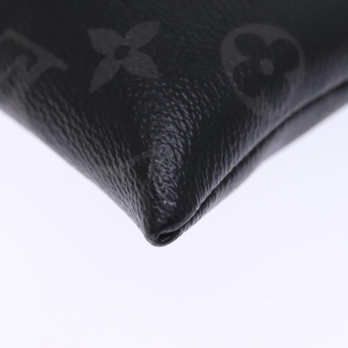 LOUIS VUITTON Monogram Eclipse Pochette Discovery Clutch Bag M62291 75173