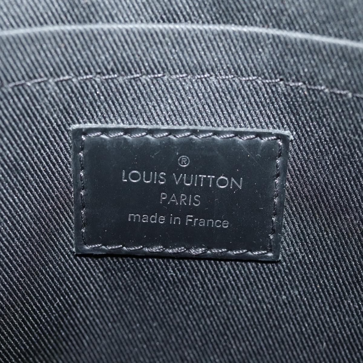 LOUIS VUITTON Monogram Eclipse Pochette Discovery Clutch Bag M62291 75173