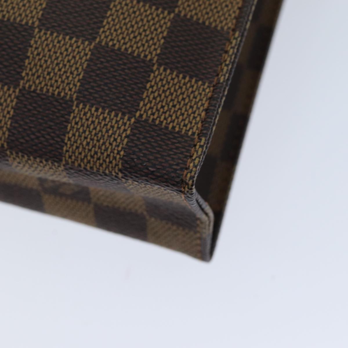 LOUIS VUITTON Damier Ebene Poche Toilette 26 Pouch N47543 LV 75175