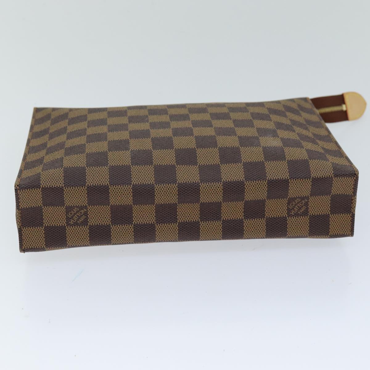 LOUIS VUITTON Damier Ebene Poche Toilette 26 Pouch N47543 LV 75175
