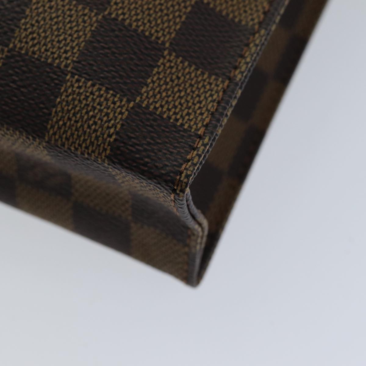 LOUIS VUITTON Damier Ebene Poche Toilette 26 Pouch N47543 LV 75175