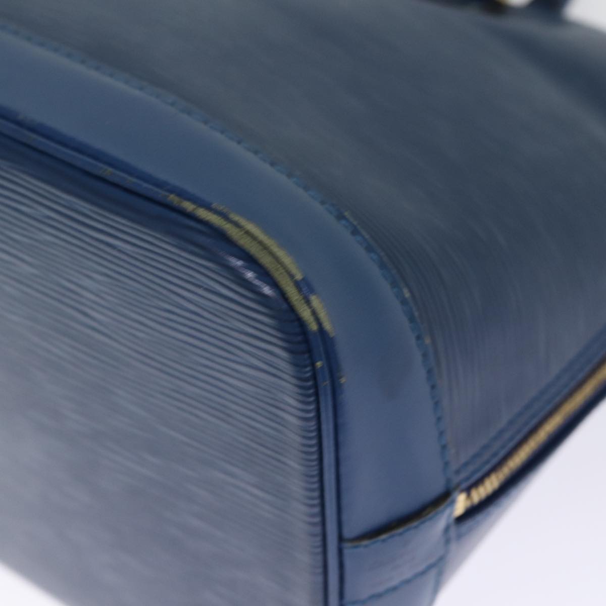 LOUIS VUITTON Epi Alma Hand Bag Toledo Blue M52145 LV 75187