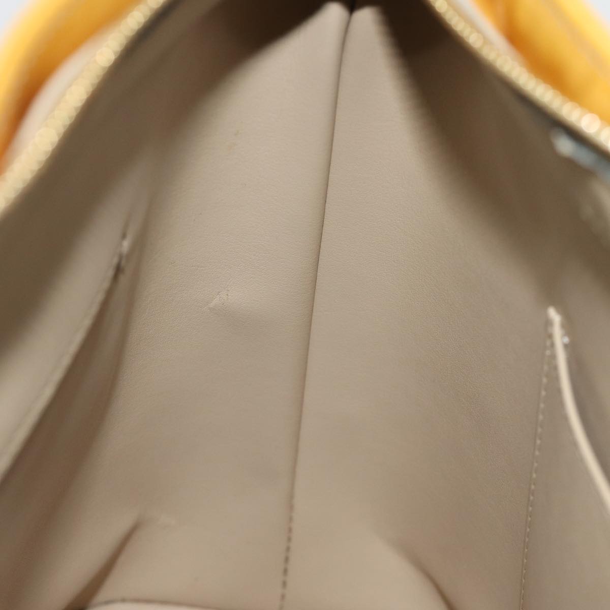 LOUIS VUITTON Monogram Vernis Houston Hand Bag Beige M91004 LV 75190