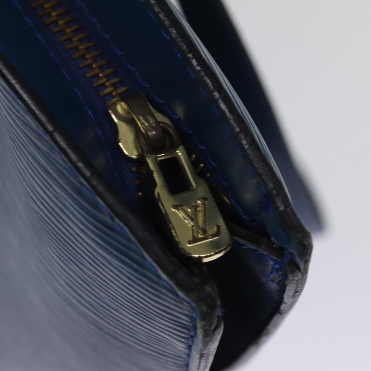 LOUIS VUITTON Epi Saint Jacques Shopping Shoulder Bag Blue M52275 75192