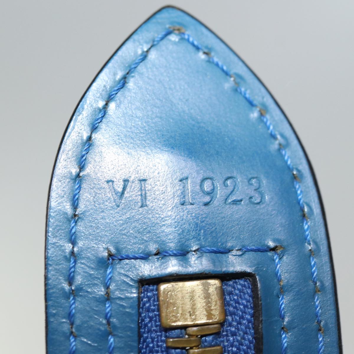 LOUIS VUITTON Epi Saint Jacques Shopping Shoulder Bag Blue M52275 75192
