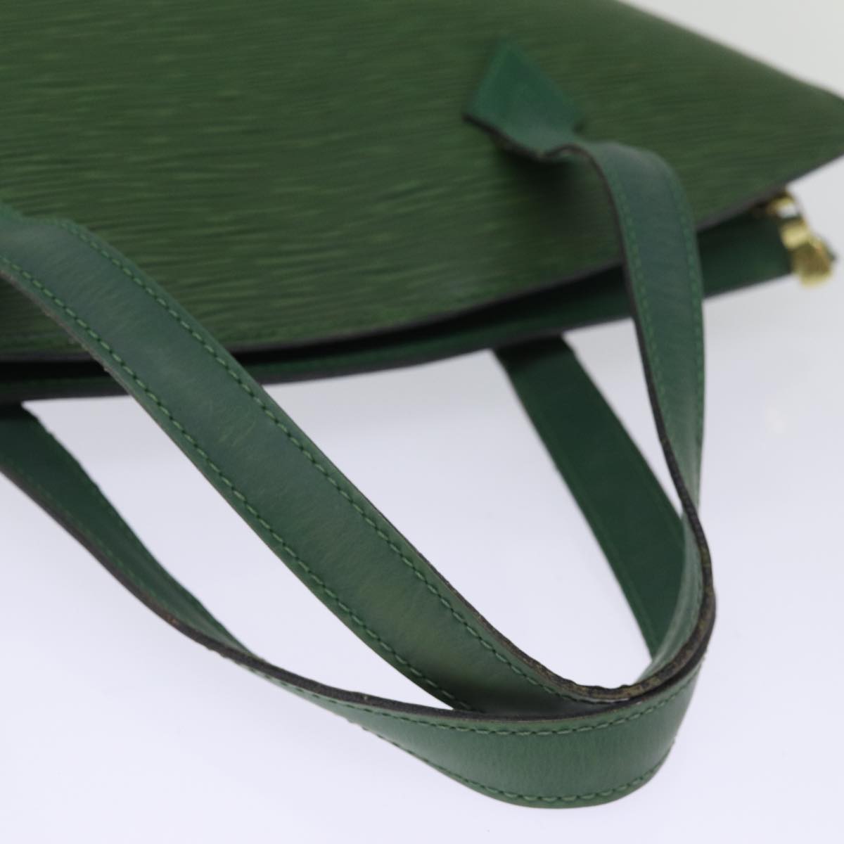 LOUIS VUITTON Epi Saint Jacques Hand Bag Green M52274 LV 75193