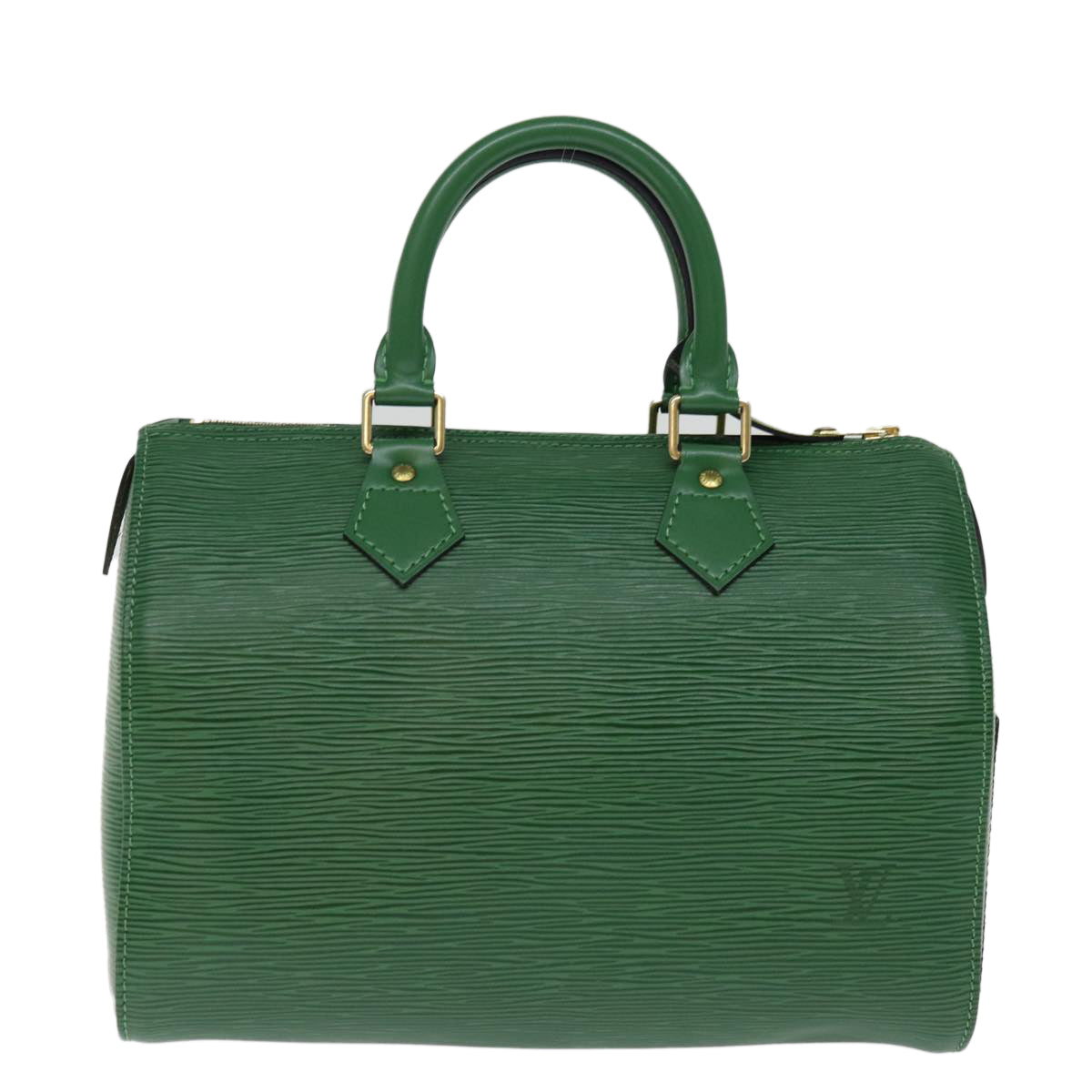 LOUIS VUITTON Epi Speedy 25 Hand Bag Borneo Green M43014 LV 75194A