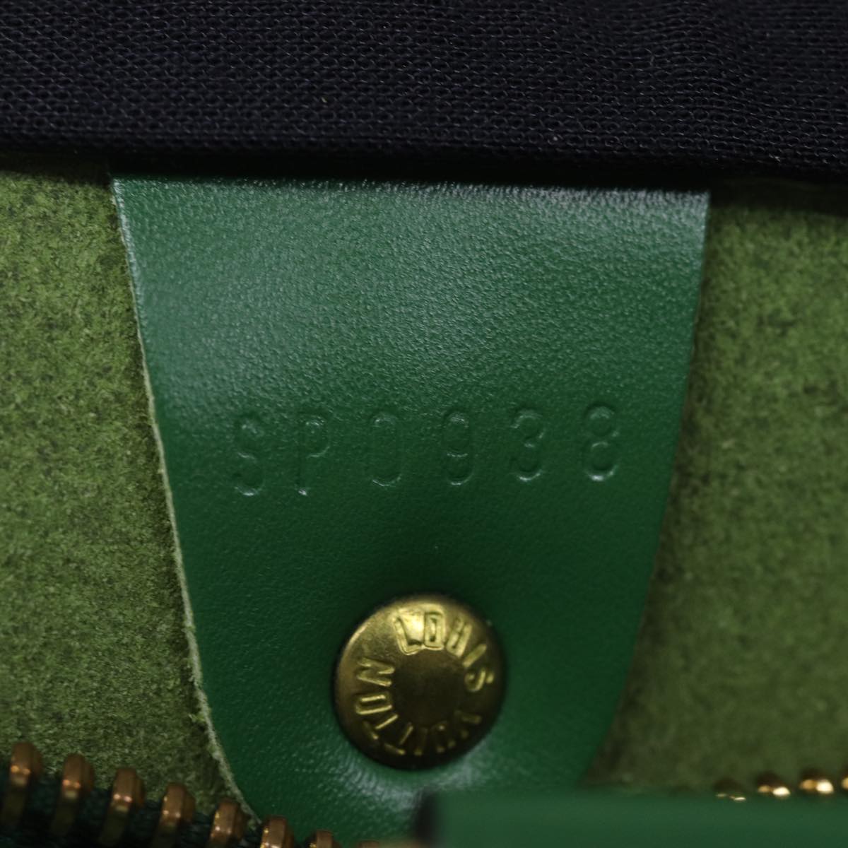 LOUIS VUITTON Epi Speedy 25 Hand Bag Borneo Green M43014 LV 75194A