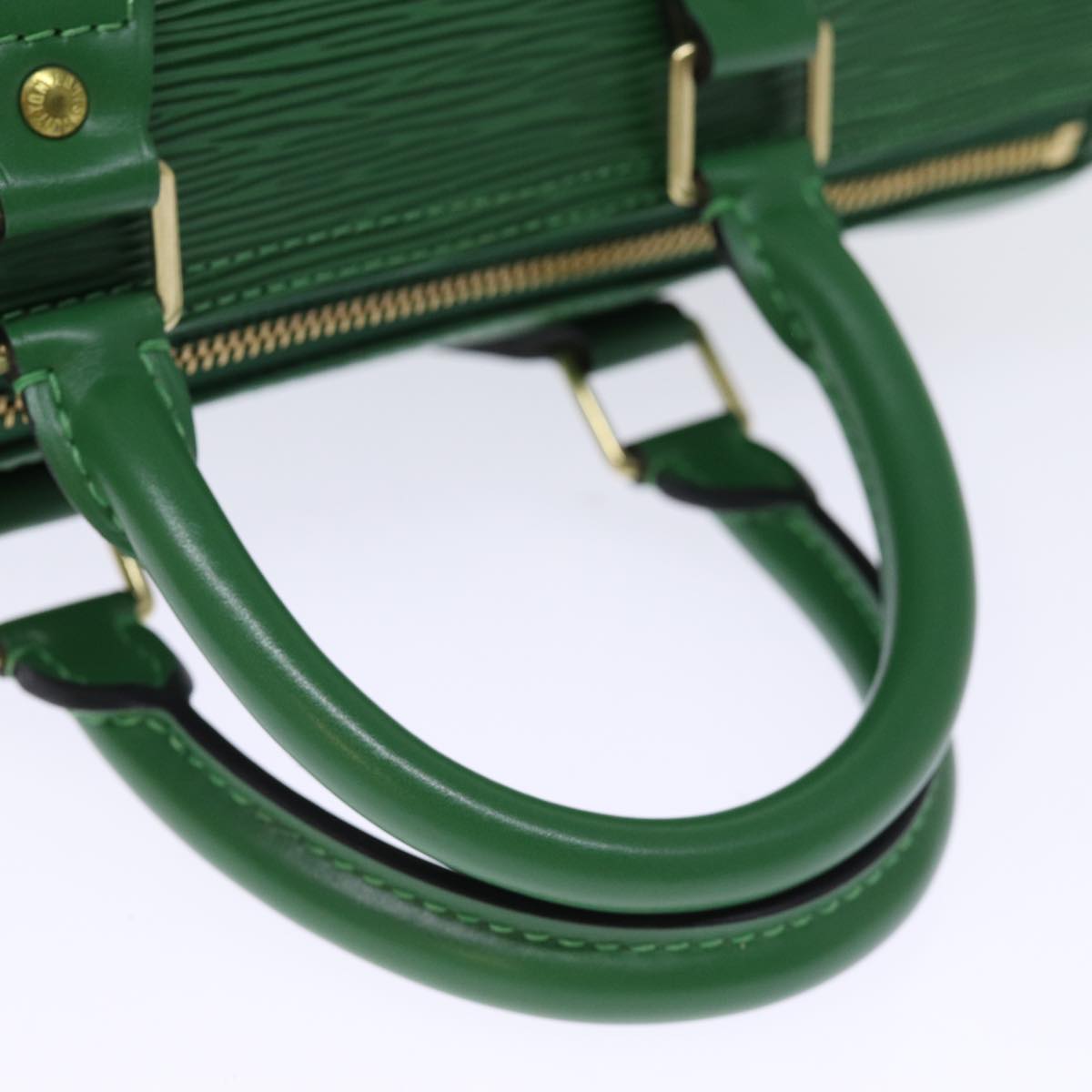 LOUIS VUITTON Epi Speedy 25 Hand Bag Borneo Green M43014 LV 75194A