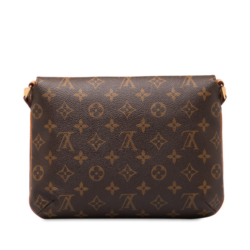 Louis Vuitton Monogram Musette Tango Short Shoulder Bag Handbag M51257 Brown PVC Leather  Louis Vuitton