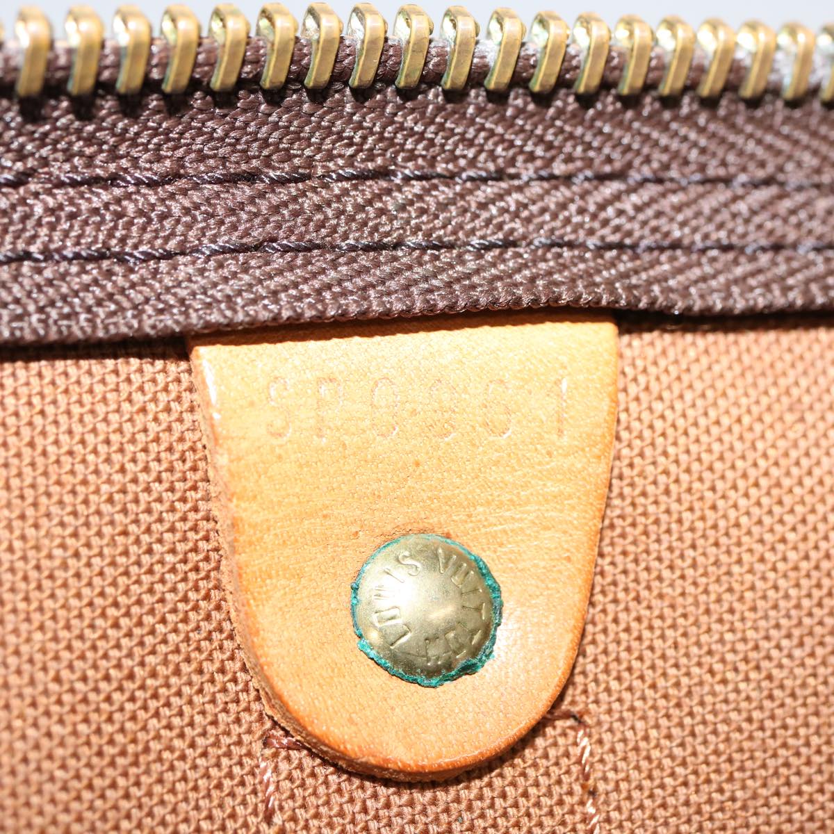 LOUIS VUITTON Monogram Keepall 45 Boston Bag M41428 LV 75201