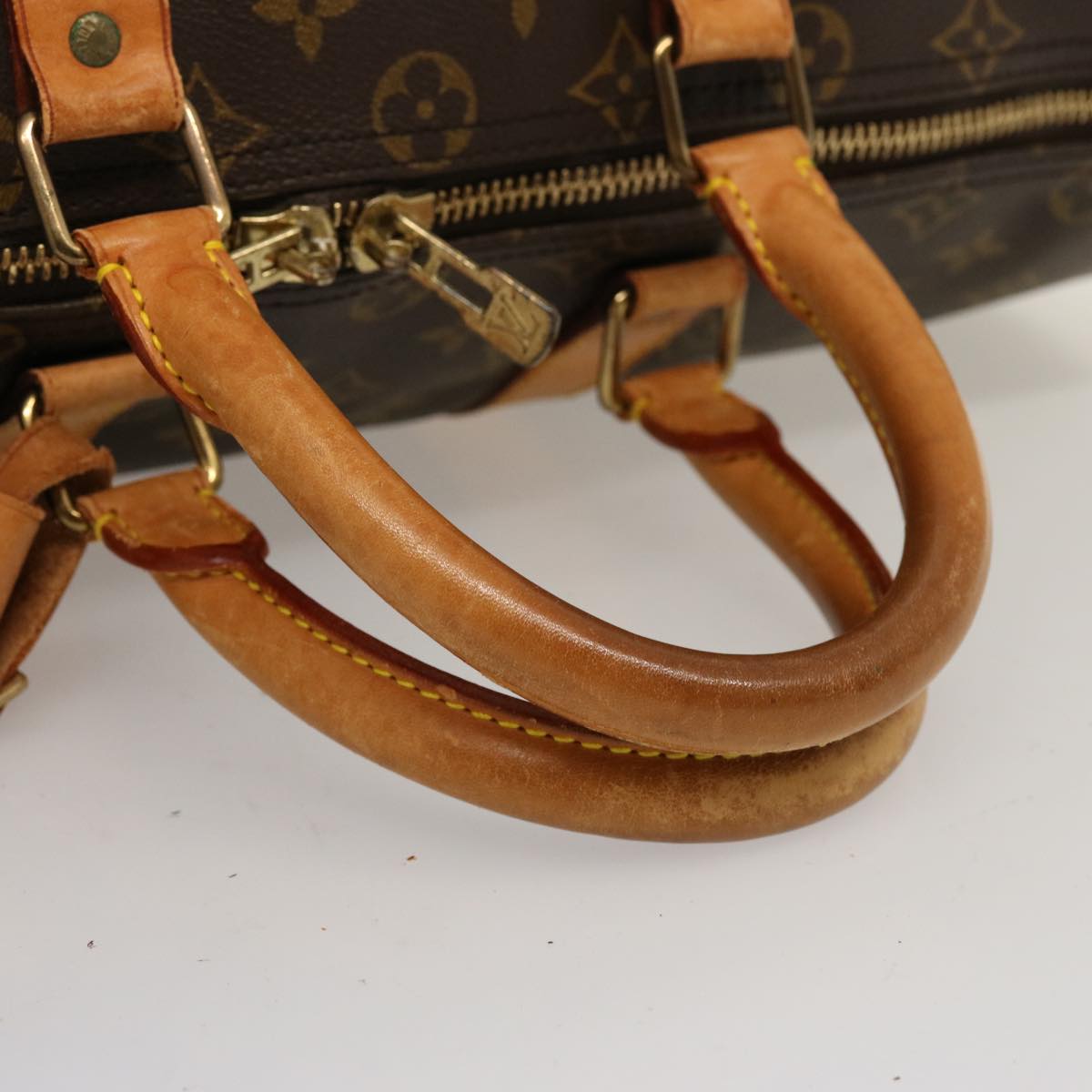 LOUIS VUITTON Monogram Keepall 45 Boston Bag M41428 LV 75201