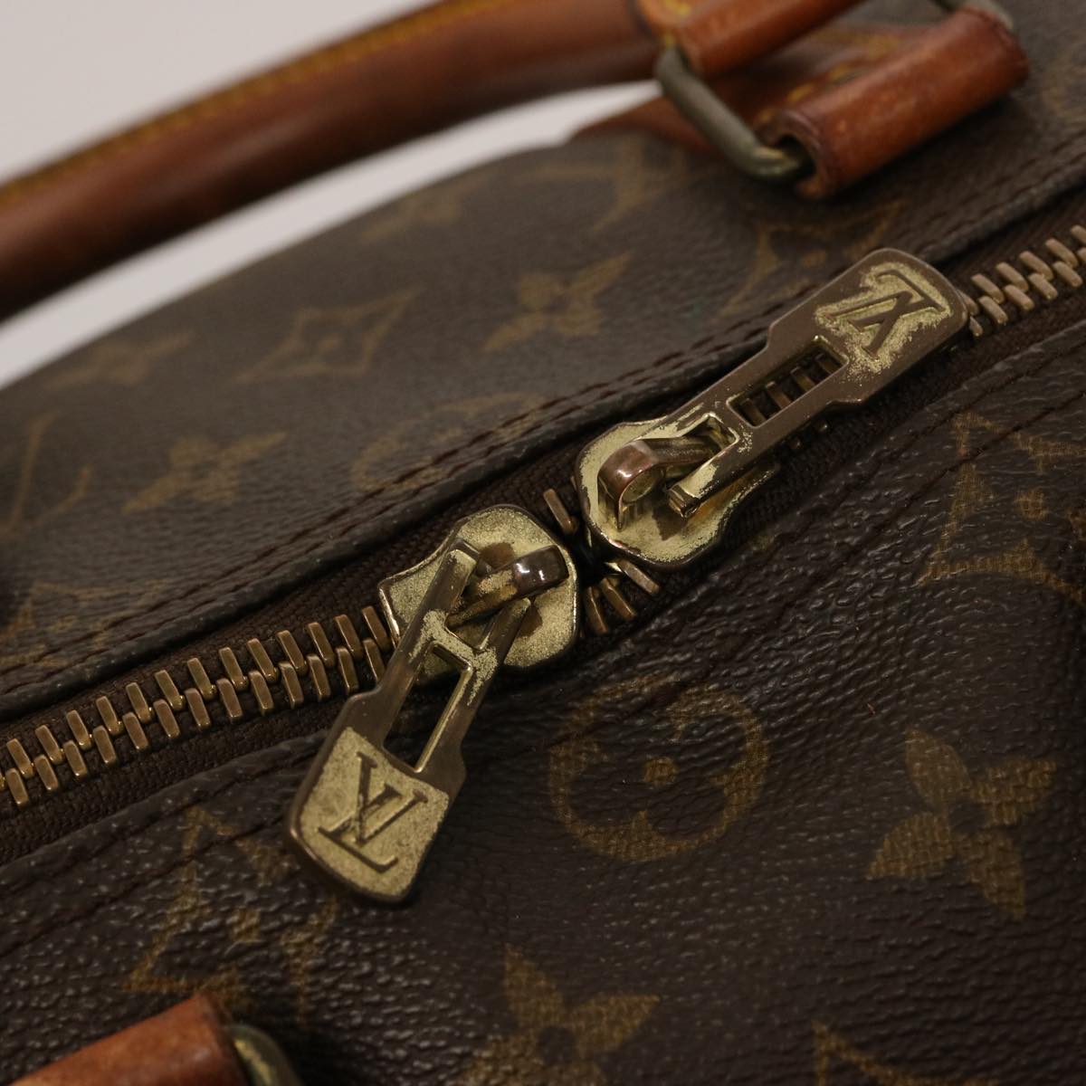 LOUIS VUITTON Monogram Keepall Bandouliere 45 Boston Bag M41418 LV 75202