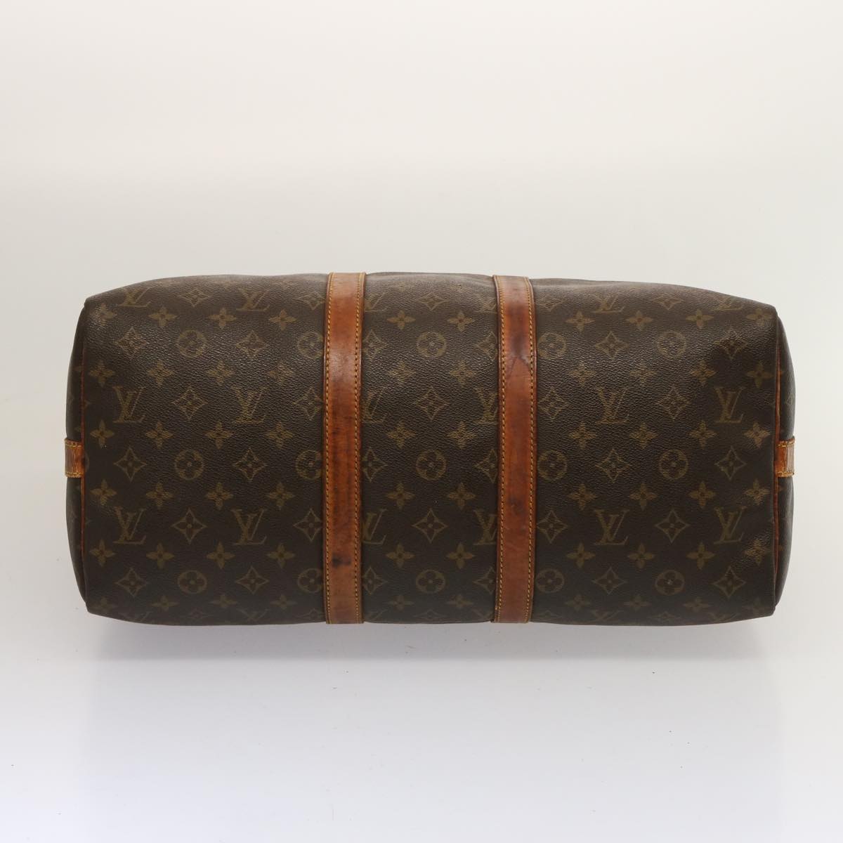 LOUIS VUITTON Monogram Keepall Bandouliere 45 Boston Bag M41418 LV 75202