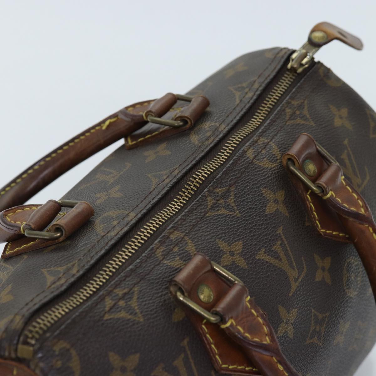LOUIS VUITTON Monogram Speedy 25 Hand Bag M41528 LV 75204