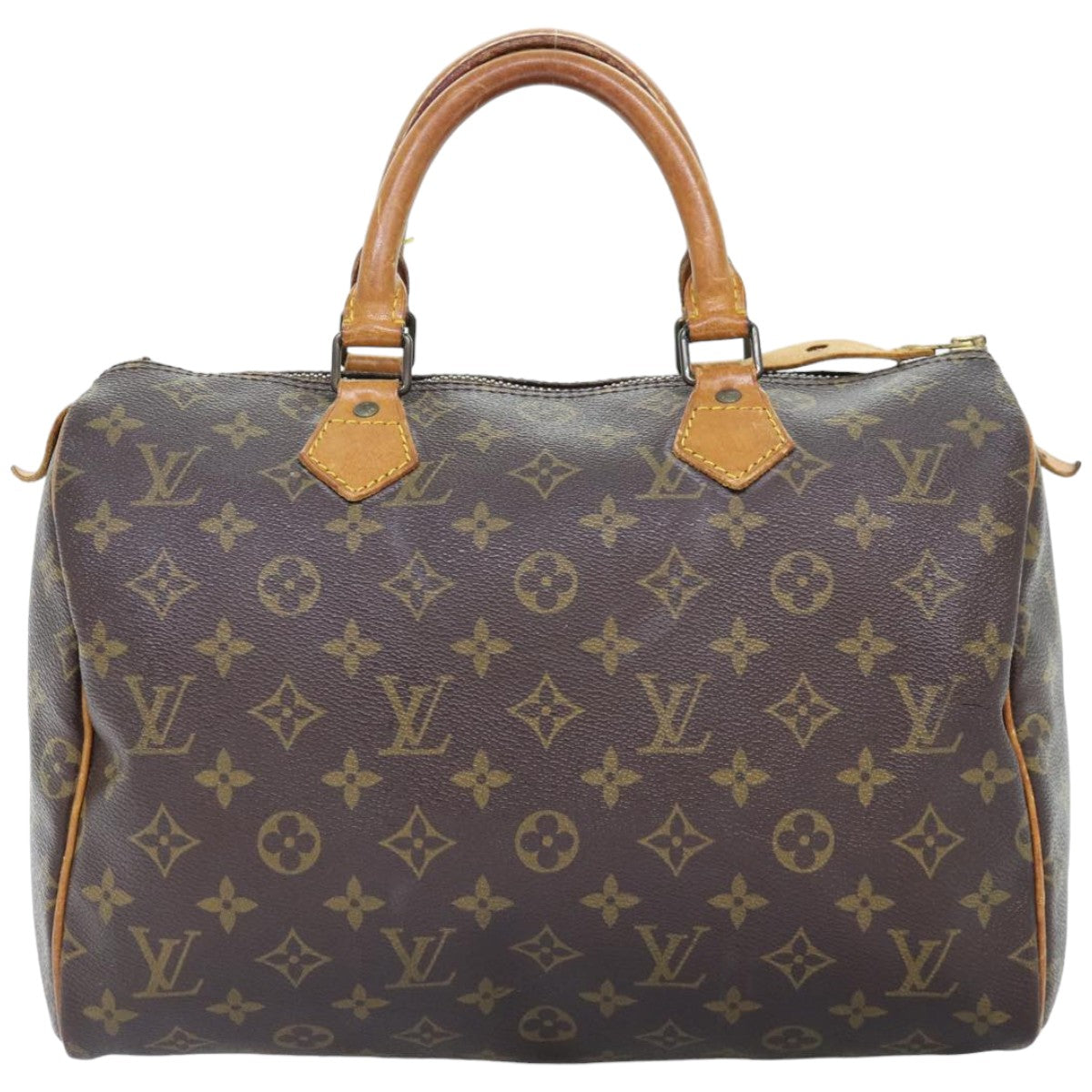 LOUIS VUITTON Monogram Speedy 30 Hand Bag M41526 LV 75205