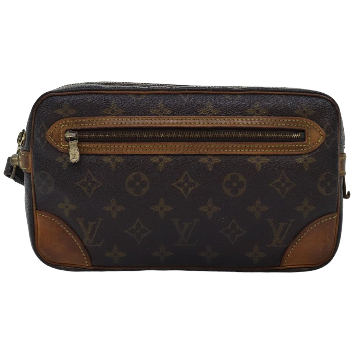 LOUIS VUITTON Monogram Marly Dragonne GM Clutch Bag M51825 LV 75243