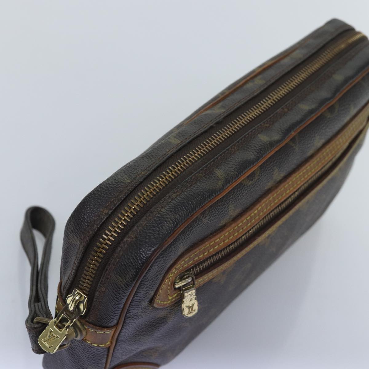 LOUIS VUITTON Monogram Marly Dragonne GM Clutch Bag M51825 LV 75243