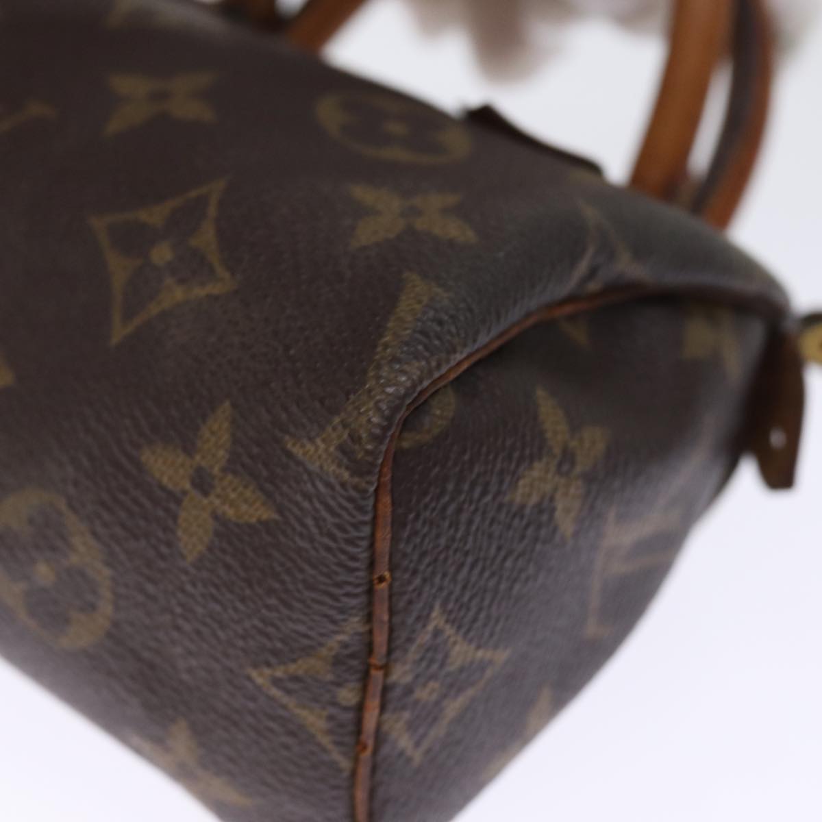 LOUIS VUITTON Monogram Mini Speedy Hand Bag M41534 LV 75249