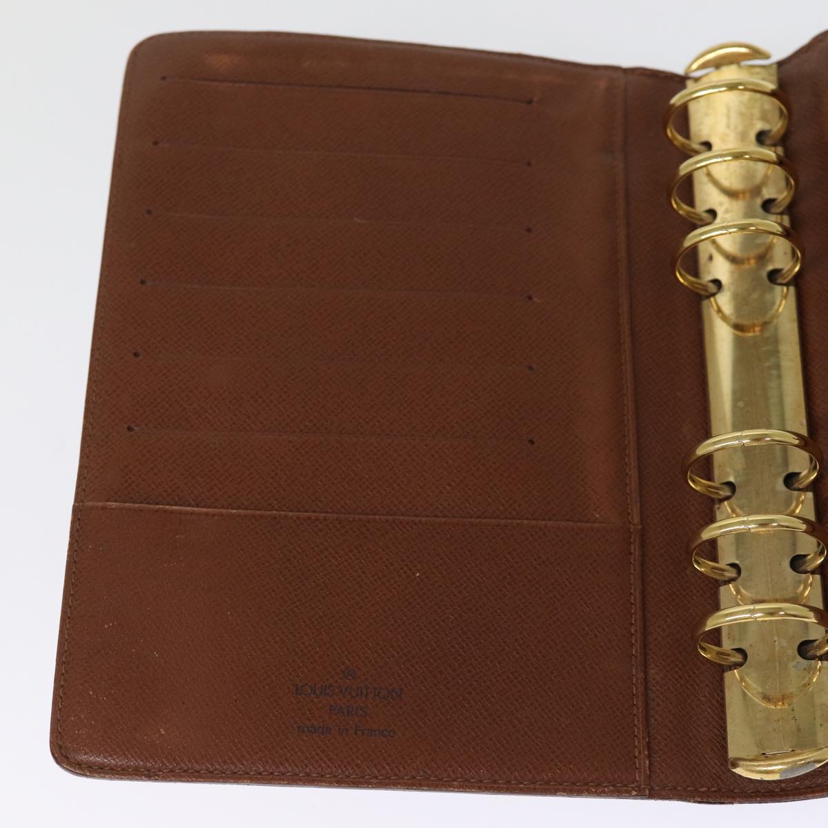 LOUIS VUITTON Monogram Agenda MM Day Planner Cover R20105 LV 75251