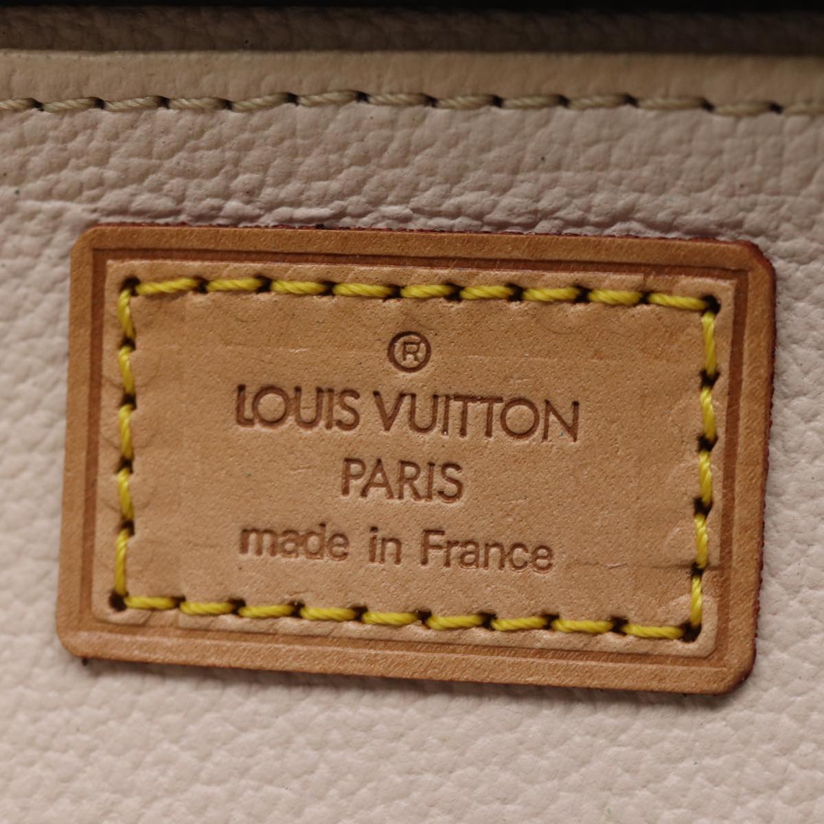 LOUIS VUITTON Monogram Trousse Brush MG Cosmetic Pouch M47505 LV 75252