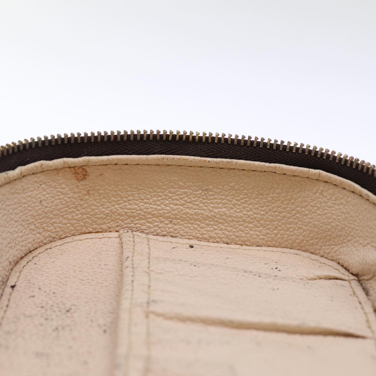 LOUIS VUITTON Monogram Trousse Brush MG Cosmetic Pouch M47505 LV 75252