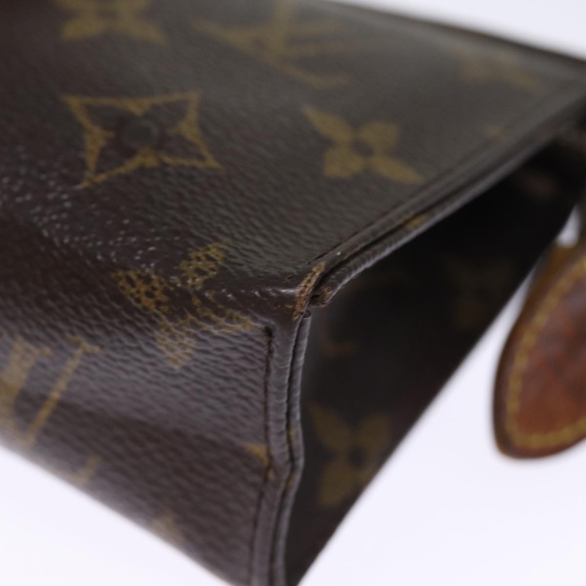 LOUIS VUITTON Monogram Poche Toilette 15 Pouch M47546 LV 75253