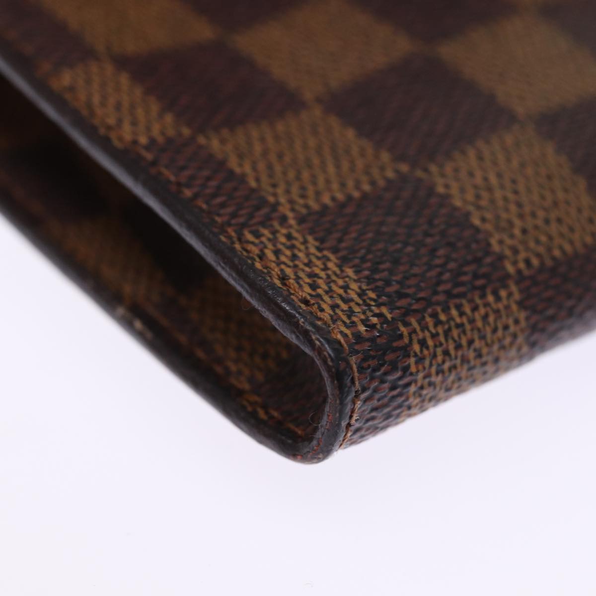 LOUIS VUITTON Damier Ebene Marais Pouch LV 75254