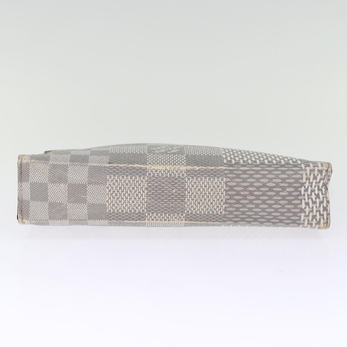 LOUIS VUITTON Damier Graphite 3D Pochette Voyager MM Bag N60443 LV 75261