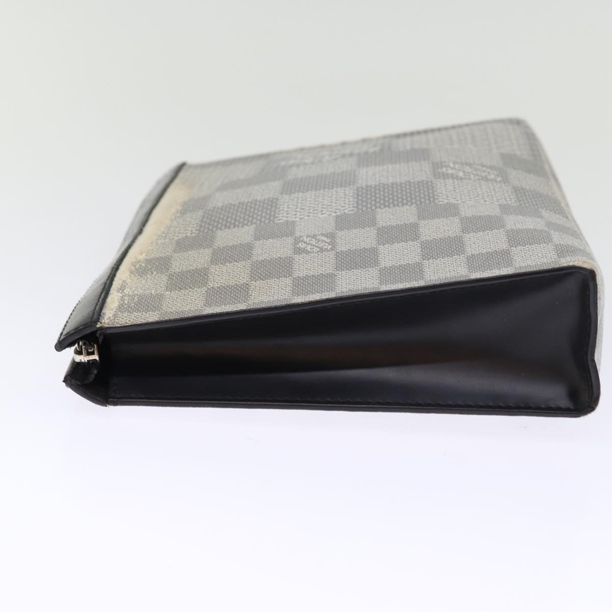 LOUIS VUITTON Damier Graphite 3D Pochette Voyager MM Bag N60443 LV 75261