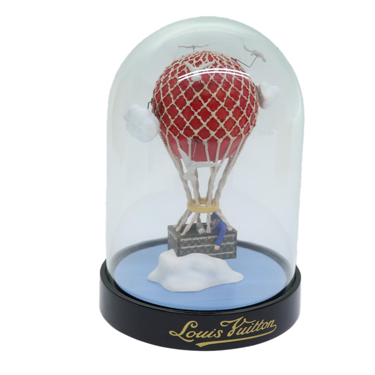 LOUIS VUITTON Snow Globe balloon VIP Only Clear Red LV 75262