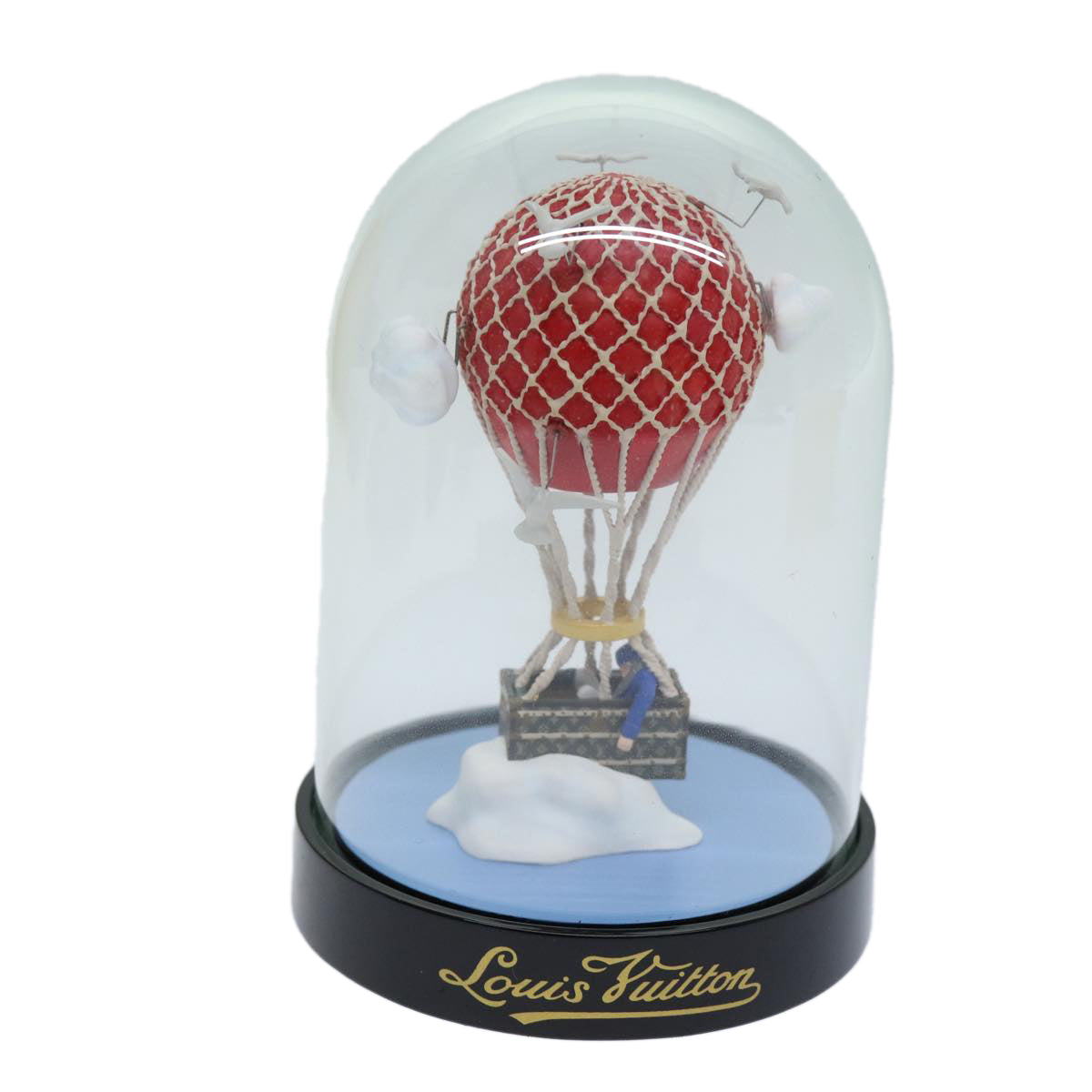 LOUIS VUITTON Snow Globe balloon VIP Only Clear Red LV 75262