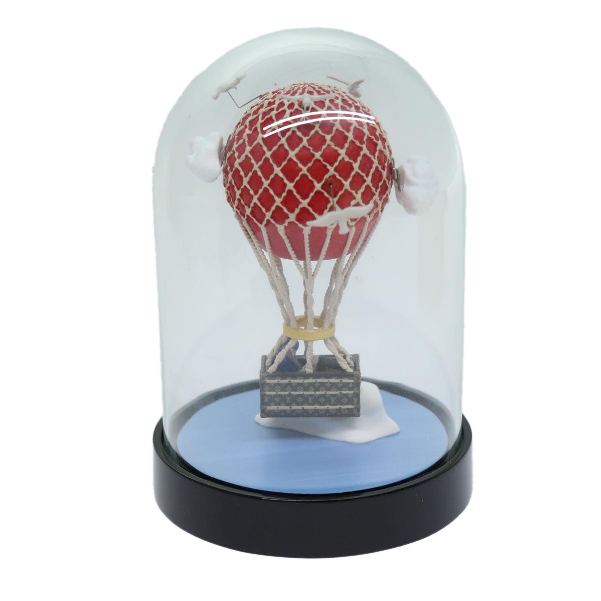 LOUIS VUITTON Snow Globe balloon VIP Only Clear Red LV 75262