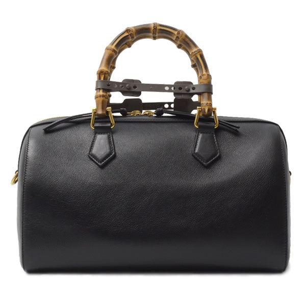 Luxury Gucci Trending 2025 Diana Boston Bag 2WAY Black 655663