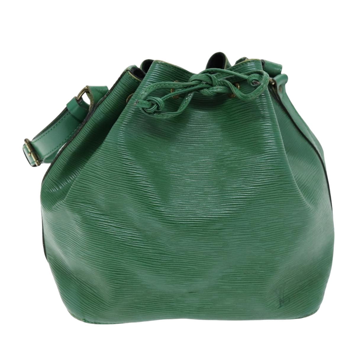 LOUIS VUITTON Epi Petit Noe Shoulder Bag Green M44104 LV 75269