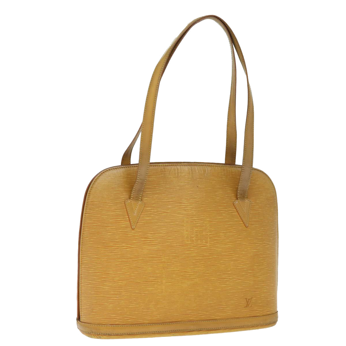 LOUIS VUITTON Epi Lussac Shoulder Bag Yellow M52289 LV 75271