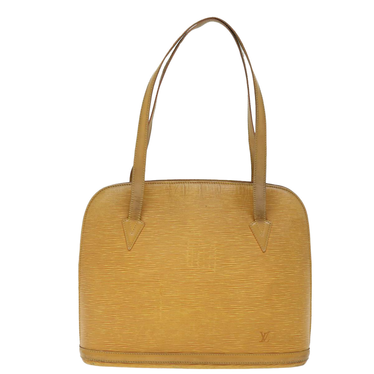 LOUIS VUITTON Epi Lussac Shoulder Bag Yellow M52289 LV 75271