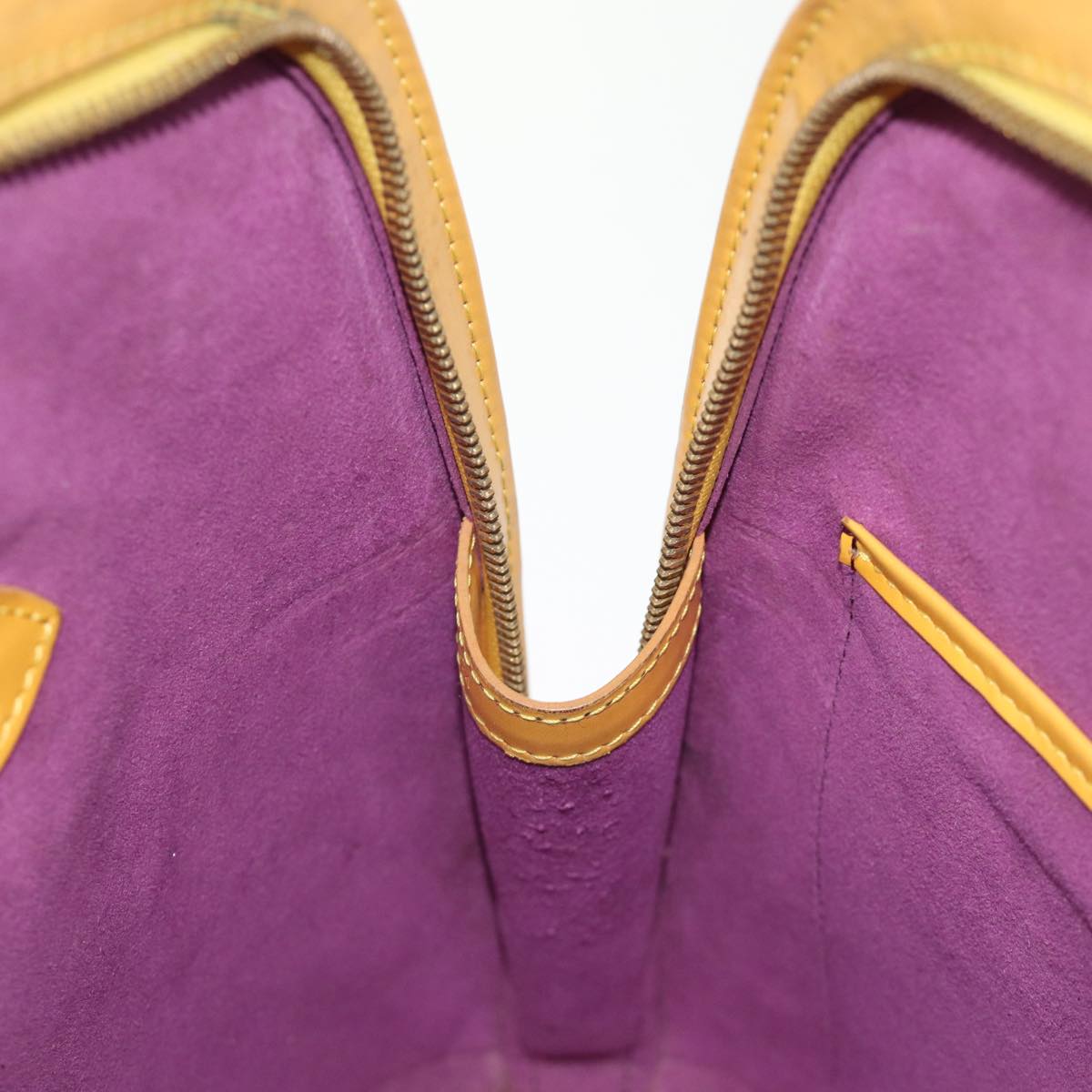 LOUIS VUITTON Epi Lussac Shoulder Bag Yellow M52289 LV 75271