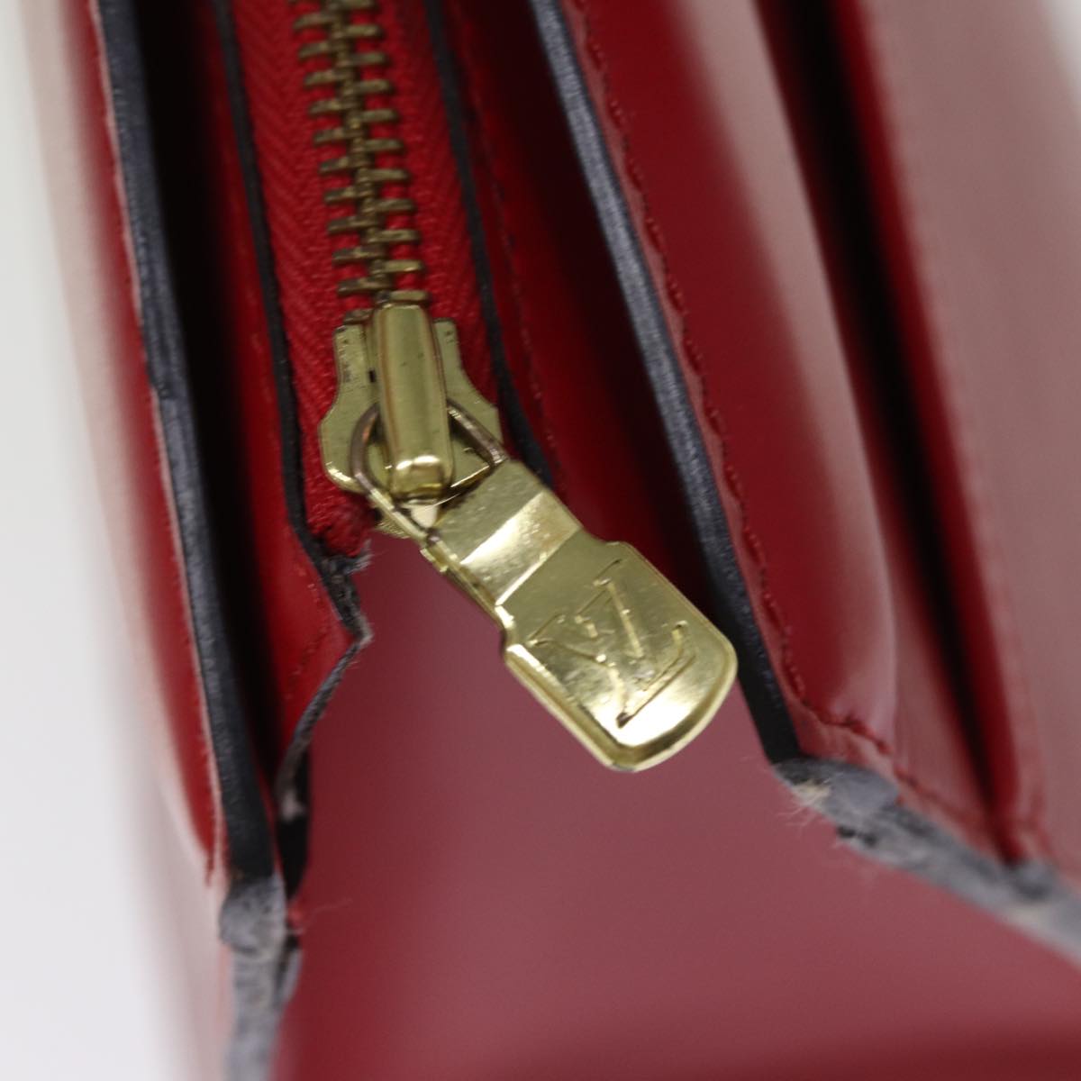 LOUIS VUITTON Epi Riviera Hand Bag Red M48187 LV 75273